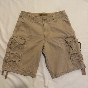 Lee Men's Khaki Cargo Shorts